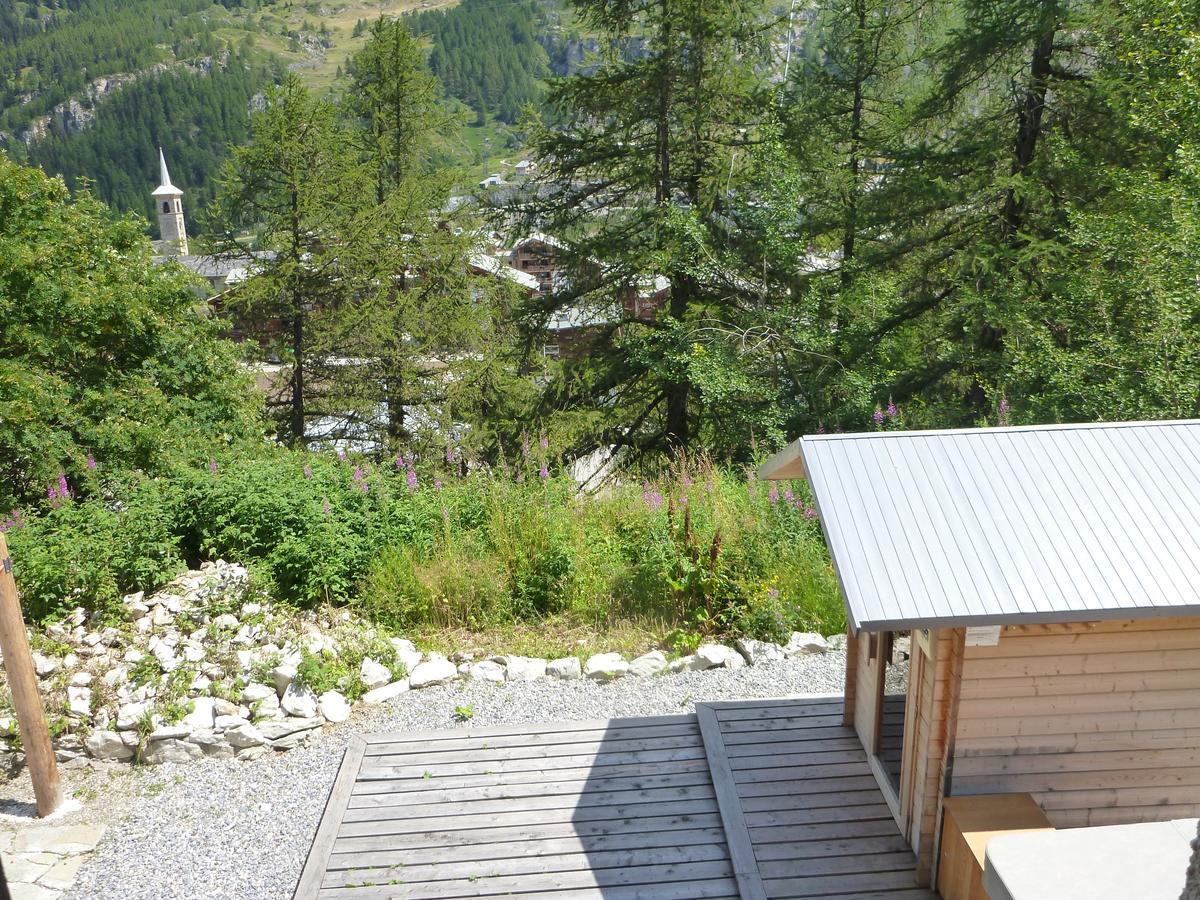 Chalet Les Melezes Bed & Breakfast Тин Екстериор снимка